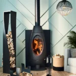 Poêle à bois INVICTA Ove noir, 10 kW – Image 2