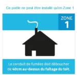 Poêle à bois JUSTUS Austin ollaire noir, 7 kW – Image 3