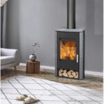 Poêle à bois Brasil Pierre Ollaire – 6 Kw