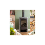 Poêle à bois Brasil Pierre Ollaire – 6 Kw – Image 4