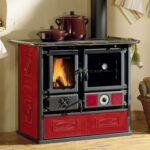 Cuisinière à bois avec bouilleur La Nordica Termorosa DSA Liberty Bordeaux